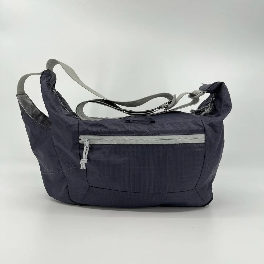Lowepro Passport Sling Camera Bag Unisex One Purple Gray Travel Ripstop Gorpcore